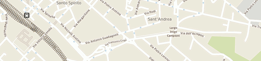 Mappa della impresa caneschi gomme a AREZZO