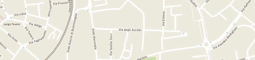 Mappa della impresa tecnoimpianti (snc) a AREZZO