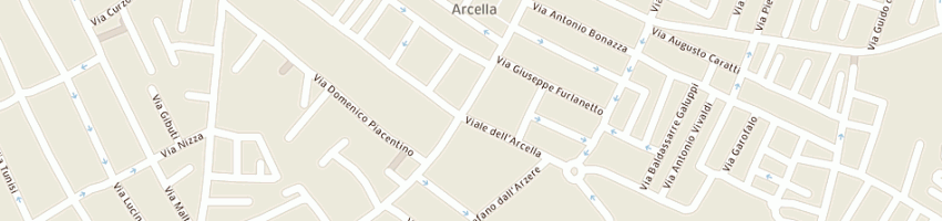 Mappa della impresa pellicceria arcella snc di borella diego e c a PADOVA