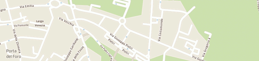Mappa della impresa parrucchiera rosanna a AREZZO