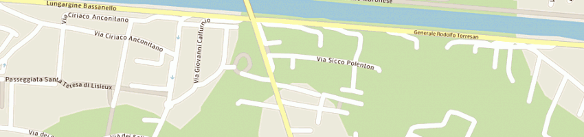 Mappa della impresa pane e miele di cristina carpentieri e c societa' in accomanditasemplice a PADOVA