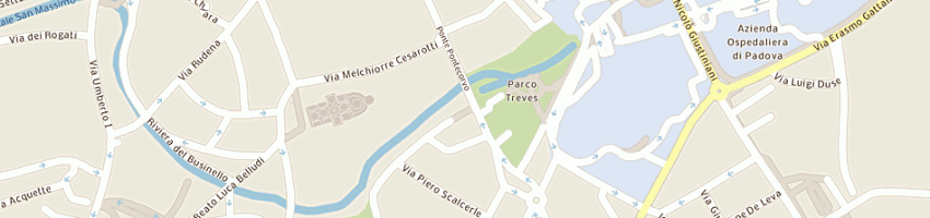 Mappa della impresa casa del fanciullo a PADOVA