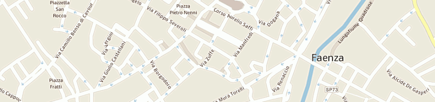 Mappa della impresa gentilini alberto a FAENZA
