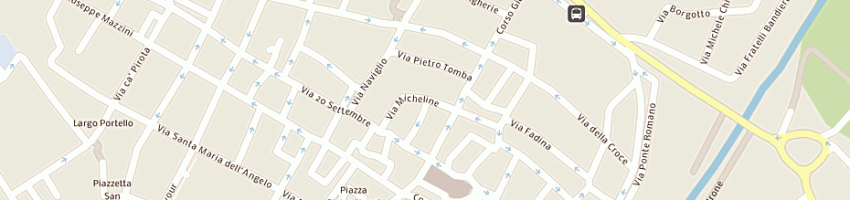 Mappa della impresa fotomeccanica campana a FAENZA