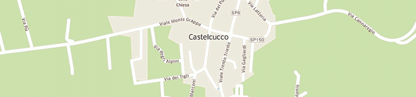 Mappa della impresa municipio a CASTELCUCCO