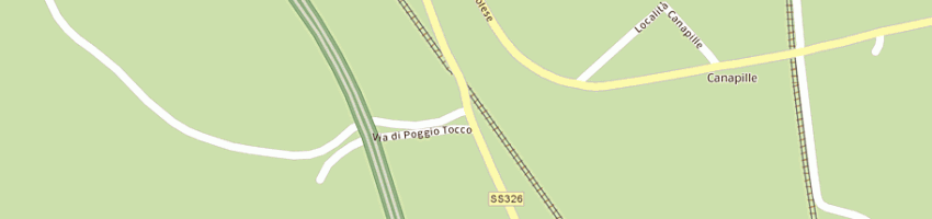 Mappa della impresa az agr daviddi guido a MONTEPULCIANO