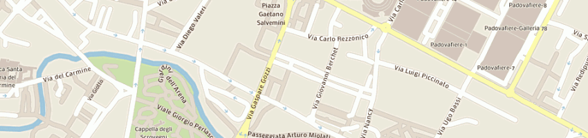Mappa della impresa reev srl a PADOVA