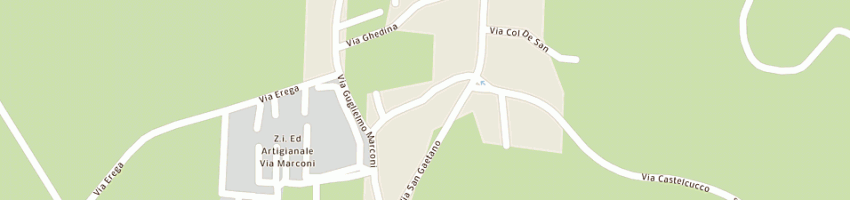 Mappa della impresa autotrasporti giacometti enrico a CASTELCUCCO