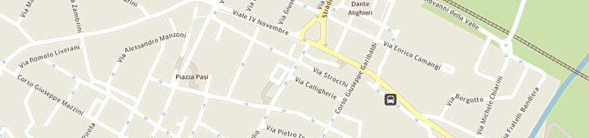 Mappa della impresa poste italiane spa a FAENZA