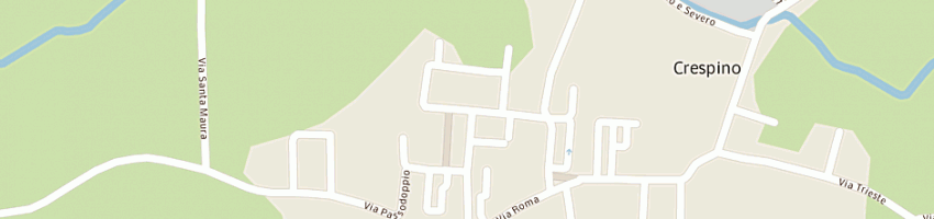 Mappa della impresa poste italiane spa a CRESPINO