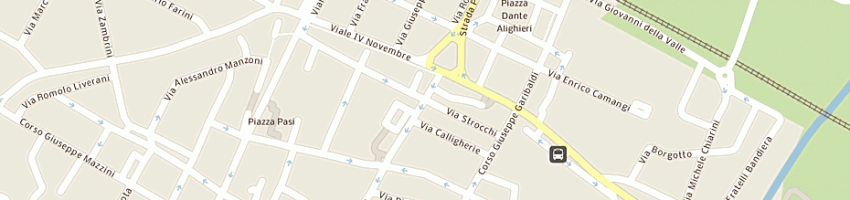 Mappa della impresa la baita di crudeli rosanna e c sas a FAENZA