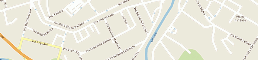 Mappa della impresa sabbatani sandro a FAENZA