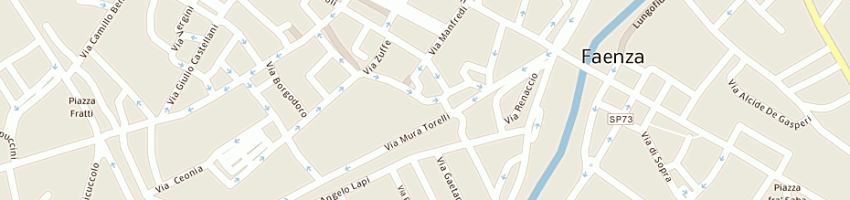 Mappa della impresa carnazzini armando a FAENZA