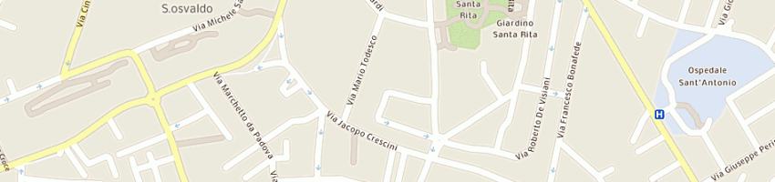 Mappa della impresa pengo alberto a PADOVA