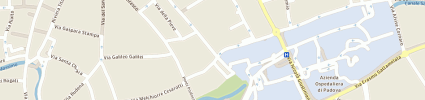 Mappa della impresa eden srl a PADOVA