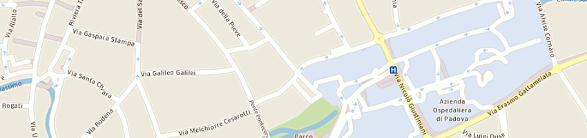 Mappa della impresa bruscagin luigi a PADOVA