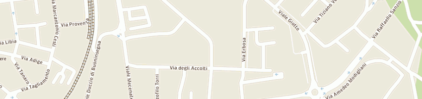 Mappa della impresa mattesini alfredo a AREZZO