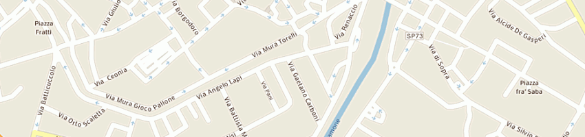 Mappa della impresa sansoni camillo a FAENZA