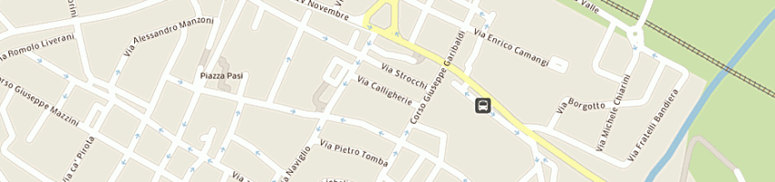 Mappa della impresa marchetti gian franco a FAENZA