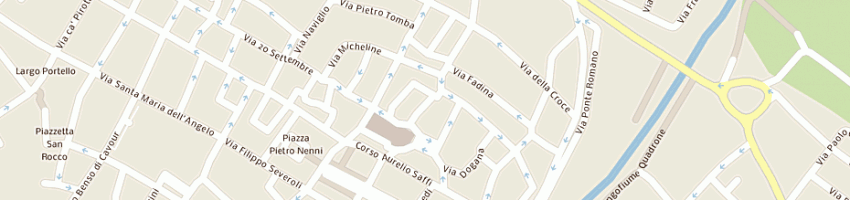 Mappa della impresa la fontana srl a FAENZA