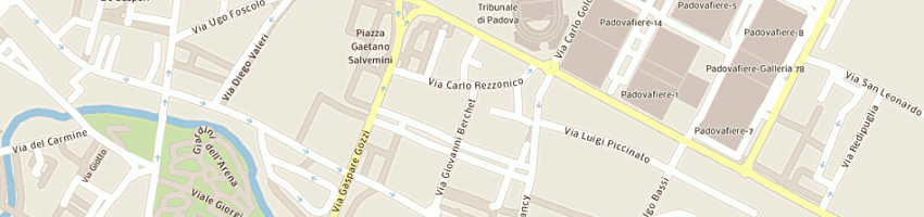 Mappa della impresa spata emanuele a PADOVA