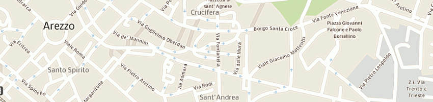Mappa della impresa lastrucci claudio a AREZZO