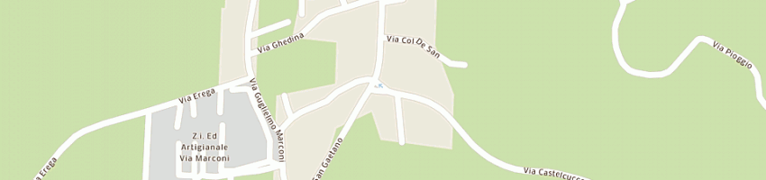 Mappa della impresa bastianon ermenegildo a CASTELCUCCO
