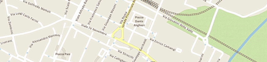 Mappa della impresa dal pozzo tiziano a FAENZA