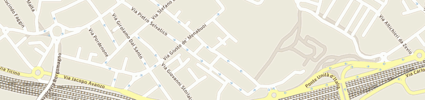 Mappa della impresa rampazzo mara a PADOVA