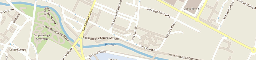 Mappa della impresa istituto nazionale di previdenza dipendenti amministrazione pubblica a PADOVA