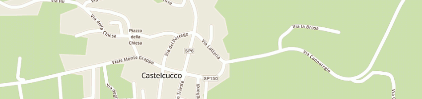 Mappa della impresa ferronato adriano a CASTELCUCCO