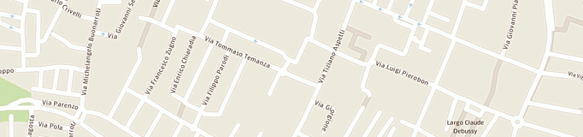 Mappa della impresa salandin e c srl a PADOVA