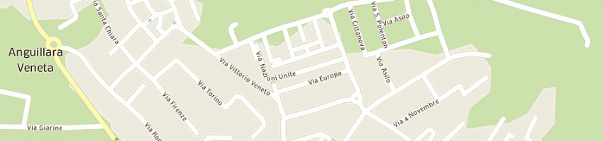 Mappa della impresa baccaglini claudio a ANGUILLARA VENETA
