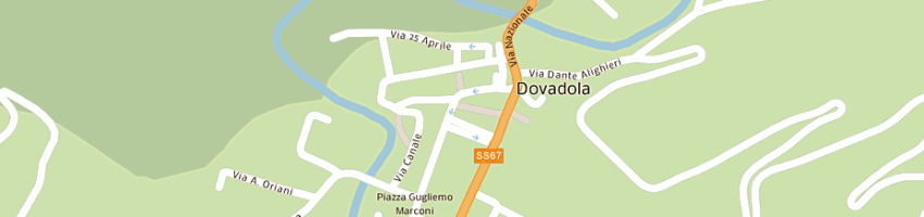 Mappa della impresa mancini vittorio a FORLI 