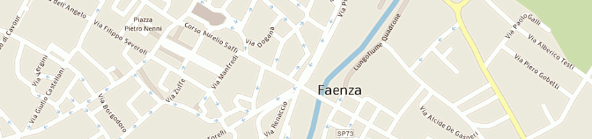 Mappa della impresa carpenteria az snc di zema aurelio e c a FAENZA