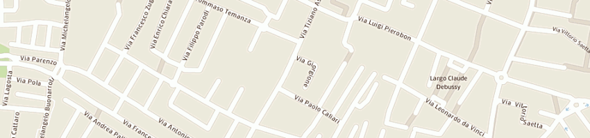 Mappa della impresa piovan ivano a PADOVA
