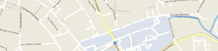 Mappa della impresa ariston a PADOVA