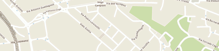 Mappa della impresa pacetti ilario a AREZZO