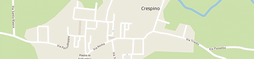 Mappa della impresa zanovello nicola e c sas a CRESPINO
