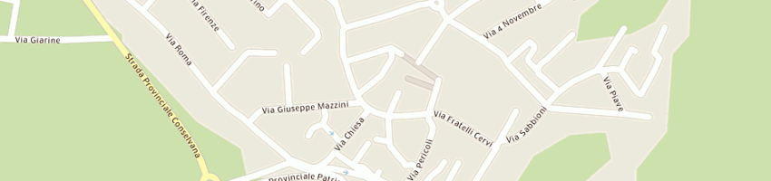 Mappa della impresa olivato antonio a ANGUILLARA VENETA