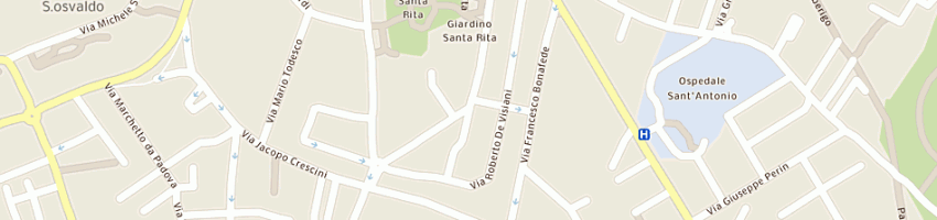 Mappa della impresa bertin giuseppe a PADOVA