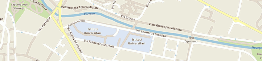 Mappa della impresa caffe' autobar a PADOVA