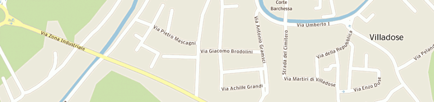 Mappa della impresa centro servizi aziendali sas a VILLADOSE