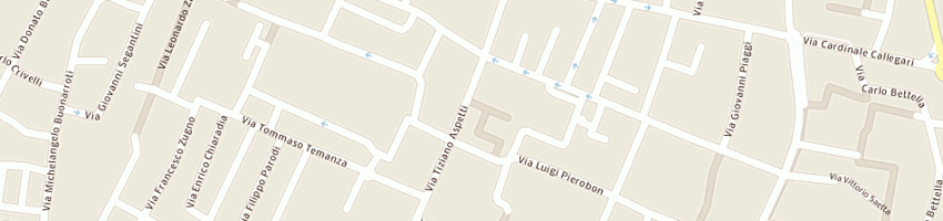 Mappa della impresa centro servizi terziario sas di agostini stefano e c con sigla cst sas a PADOVA