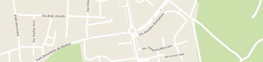 Mappa della impresa motor shop di mengozzi enzo a AREZZO