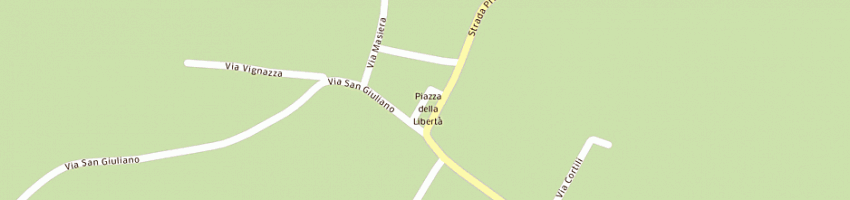 Mappa della impresa bar tabacchi daniela a TRESIGALLO