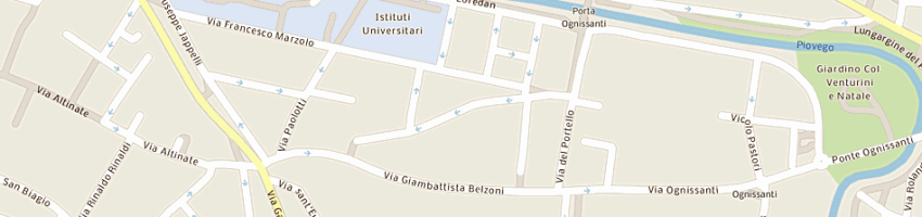 Mappa della impresa associazione un cuore un mondo padova a PADOVA