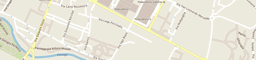 Mappa della impresa rizzo maria pia a PADOVA