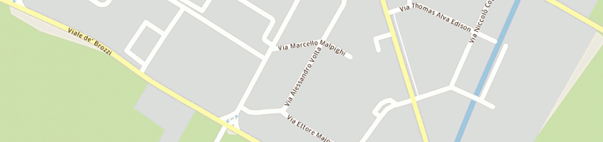 Mappa della impresa officina ronchi e baroni snc di baroni giuseppe e baroni gian carlo a LUGO