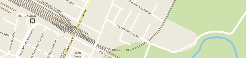 Mappa della impresa municipio di faenza a FAENZA